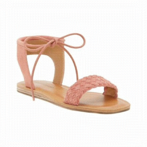 Lucky Brand Adannta Braided leather sandals